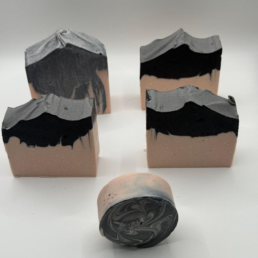 Tallow Charcoal Soap detail